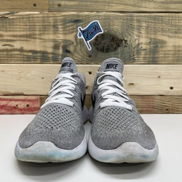 Nike LunarEpic Flyknit 2 Low Athletic Running Shoes Men's Size 10 Wolf Grey - Picture 2 of 12